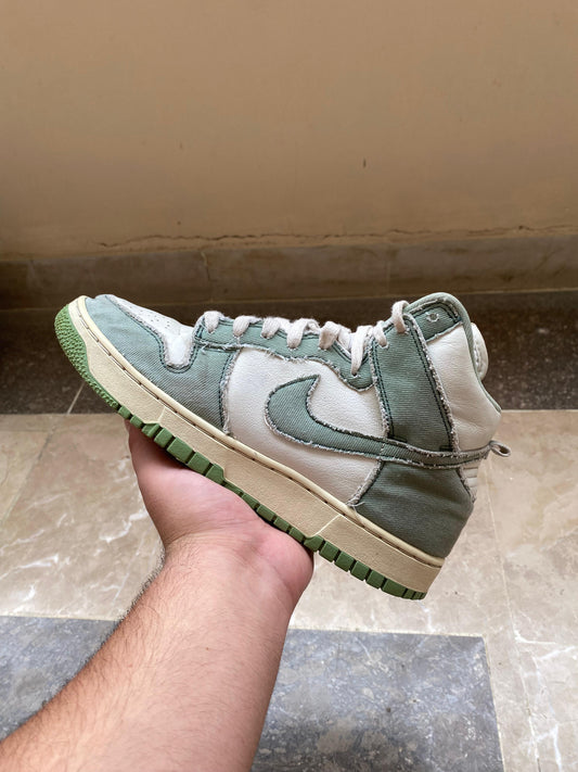 Nike Dunk High Enamel Green