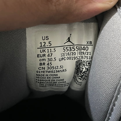 Jordan 1 Low Black White Grey