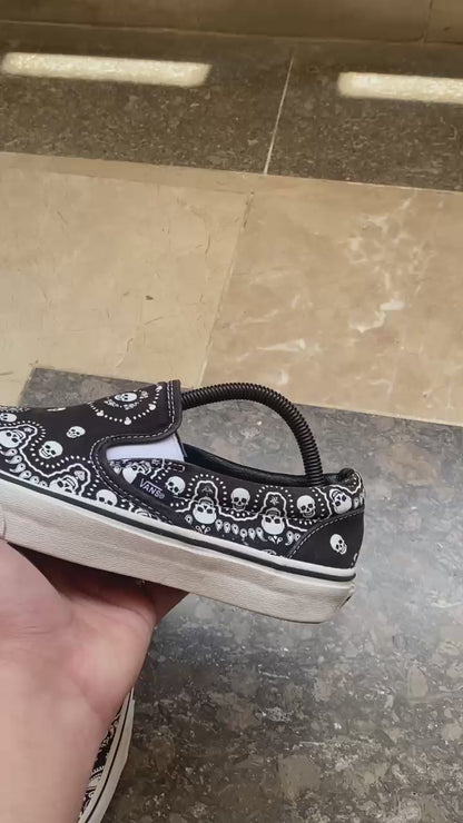 Vans Classic Skull Bandana Slip Ons